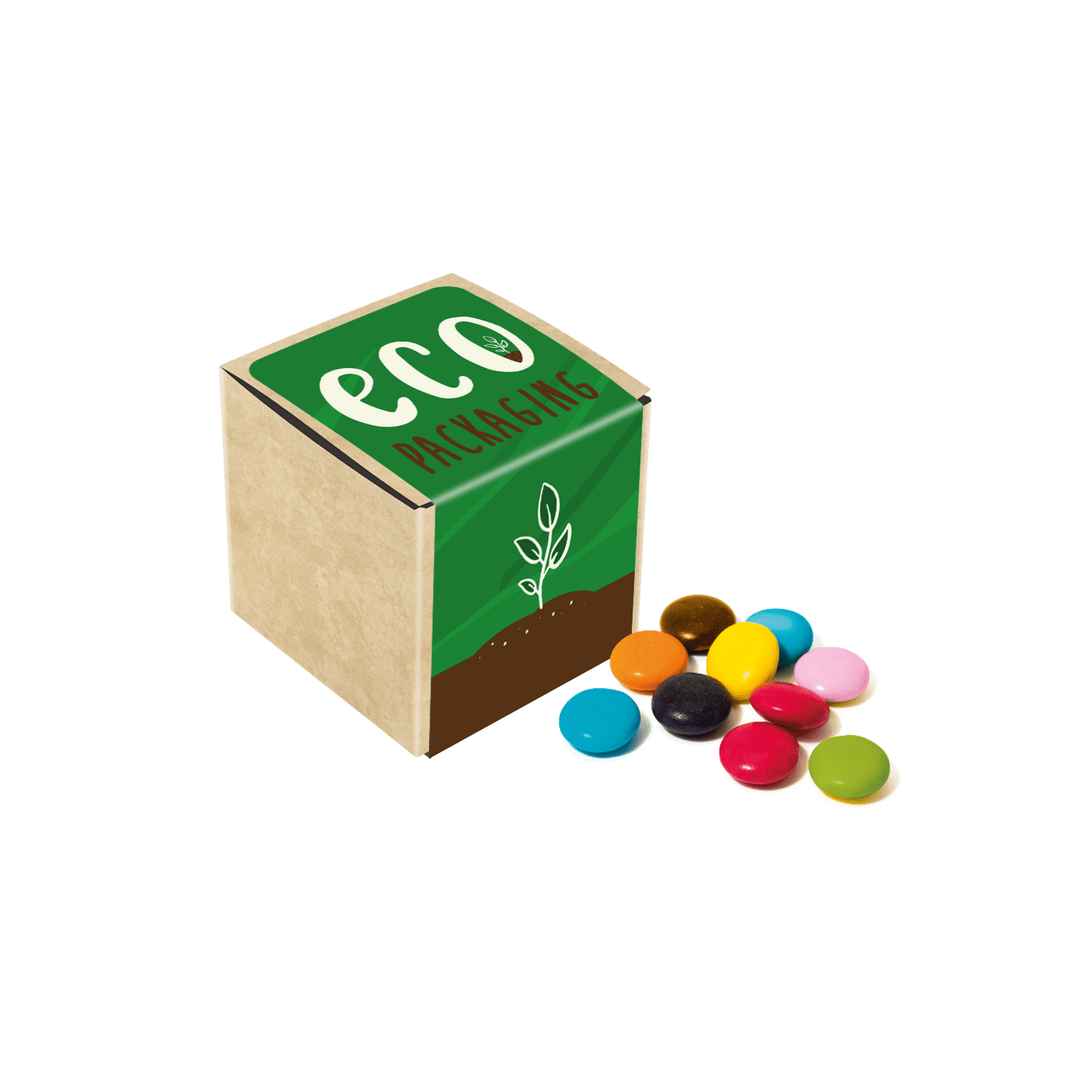 Eco Kraft Cube - Beanies - 50g - Image 1