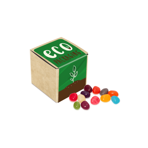 Eco Kraft Cube - Jelly Bean Factory® - 50g