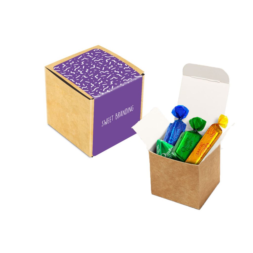 Eco Kraft Cube Quality Street