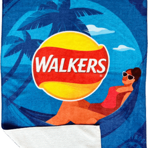 Eco Printed Beach Towel