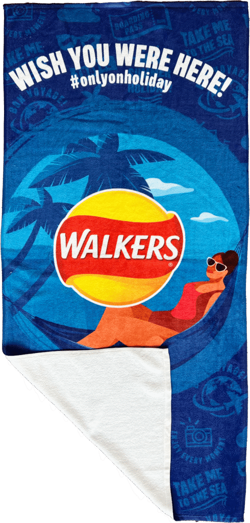 Eco Printed Beach Towel