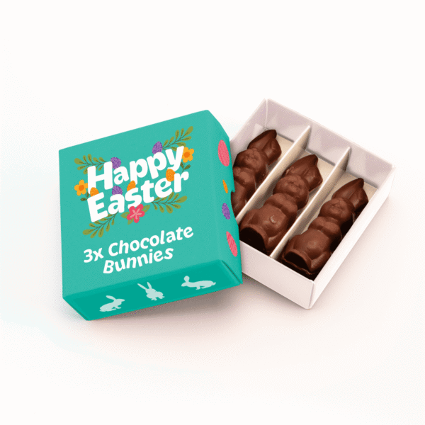 Easter Eco Treat Box - Chocolate Bunnies