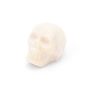 Halloween - Eco Mini Cube Box - White Chocolate Skull - Image 4