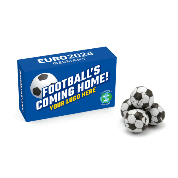 Euro Eco Maxi Box - Chocolate Footballs