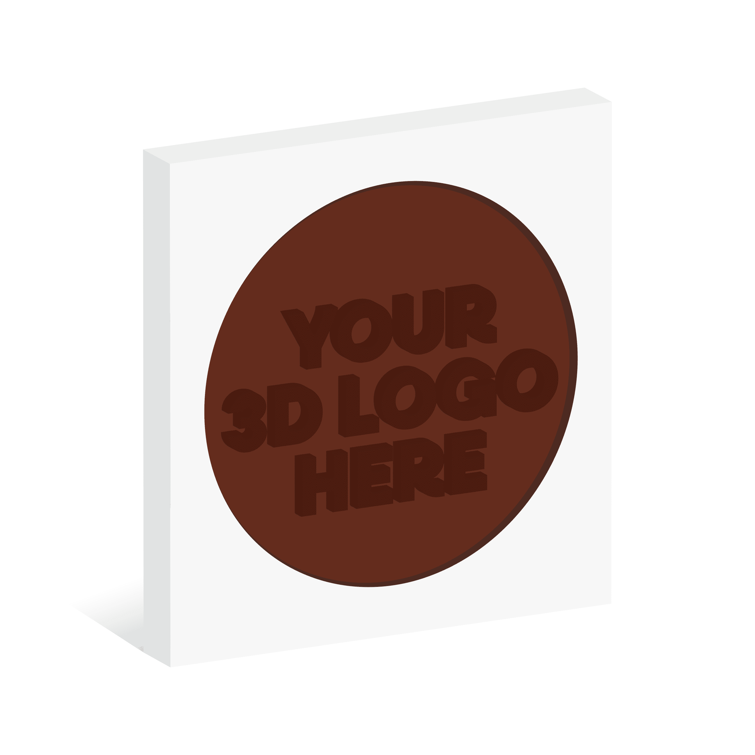 Euro Eco Window Disc Box - Milk Chocolate Disc - Image 2