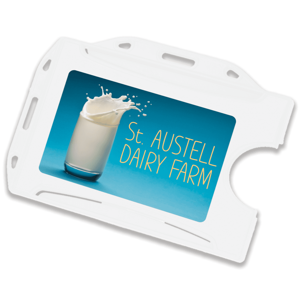 Recycled Printed ID Card Holder - Image 1