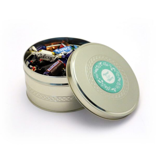 Gold Treat Tin - Celebrations