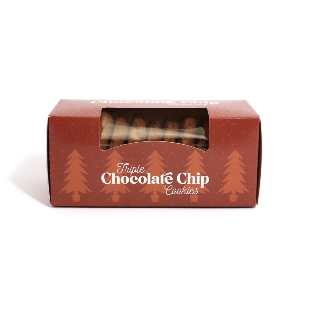 Eco Biscuit Box - Triple Chocolate Chip Biscuits