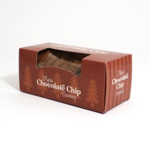 Eco Biscuit Box - Triple Chocolate Chip Biscuits - Image 3