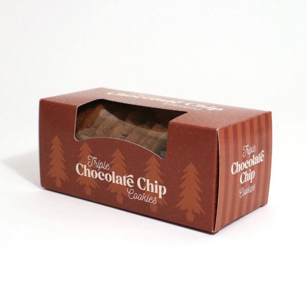 Eco Biscuit Box - Triple Chocolate Chip Biscuits