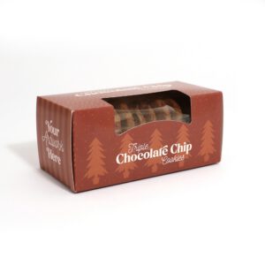 Eco Biscuit Box - Triple Chocolate Chip Biscuits - Image 1
