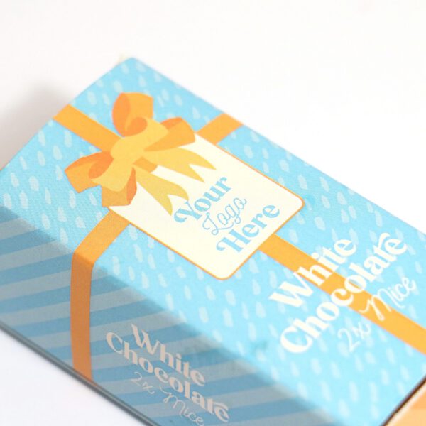 Eco Mini Match Box - White Chocolate Mice