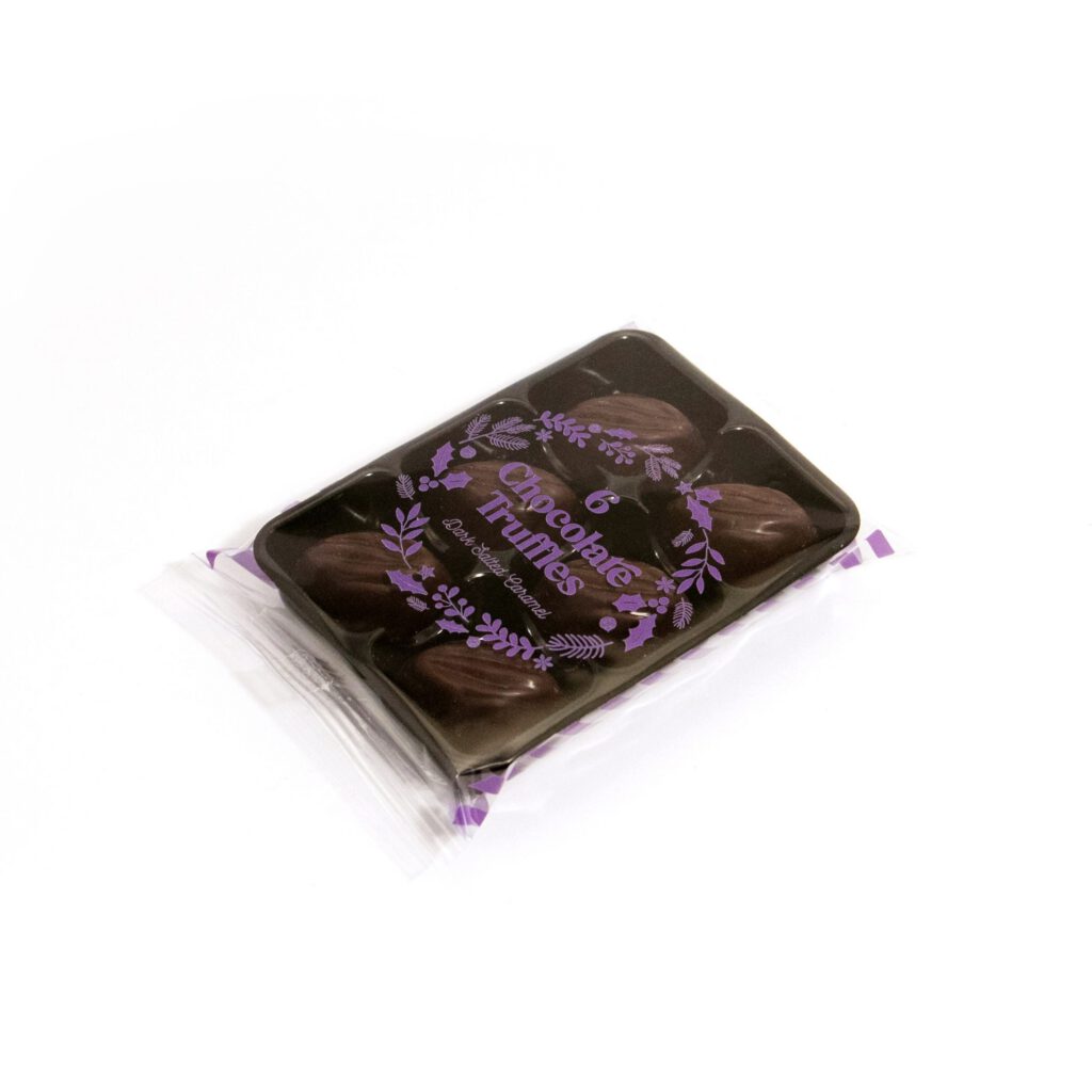 Dark Salted Caramel - x6 - Chocolate Truffles