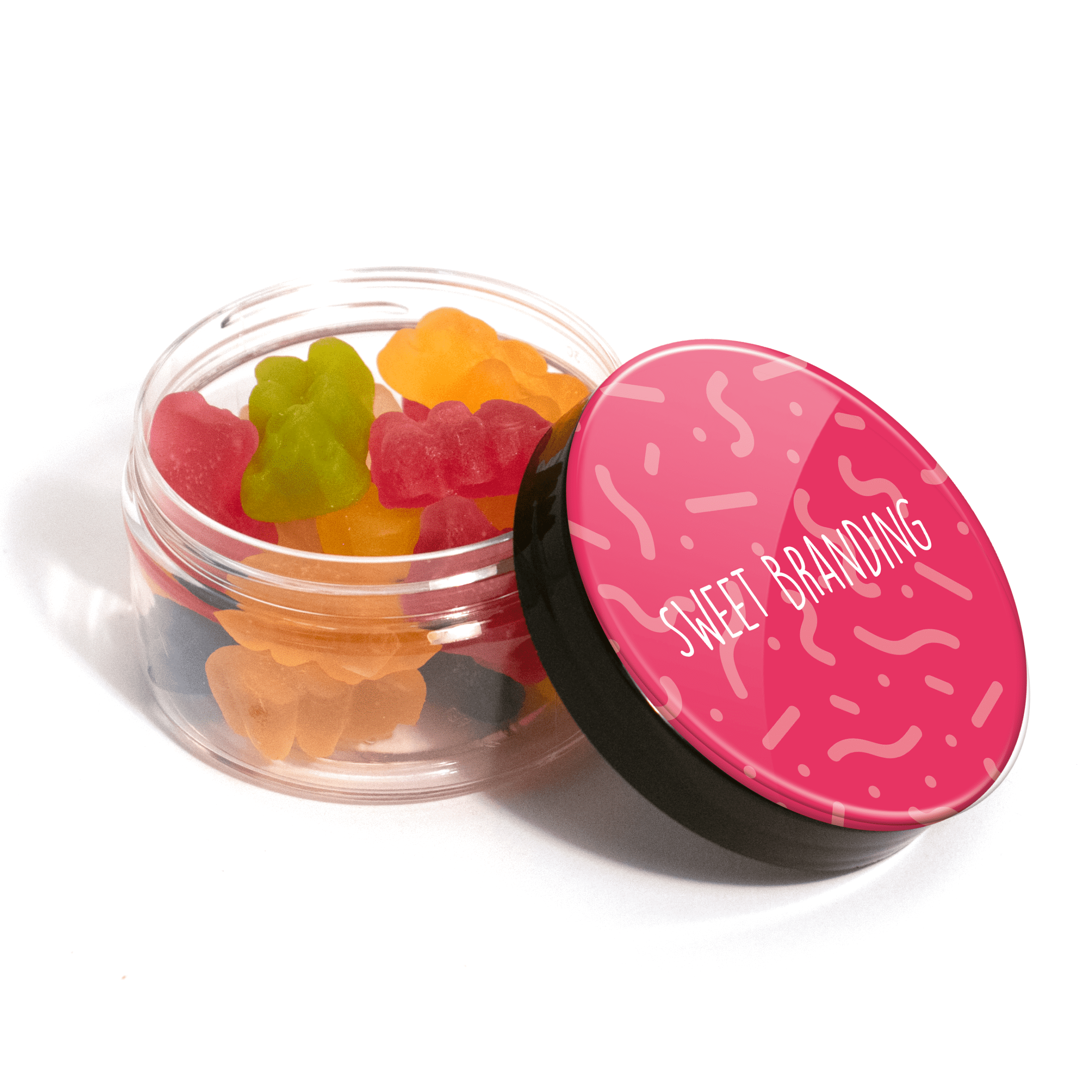 Screw Top Jar - Vegan Bears - Image 1