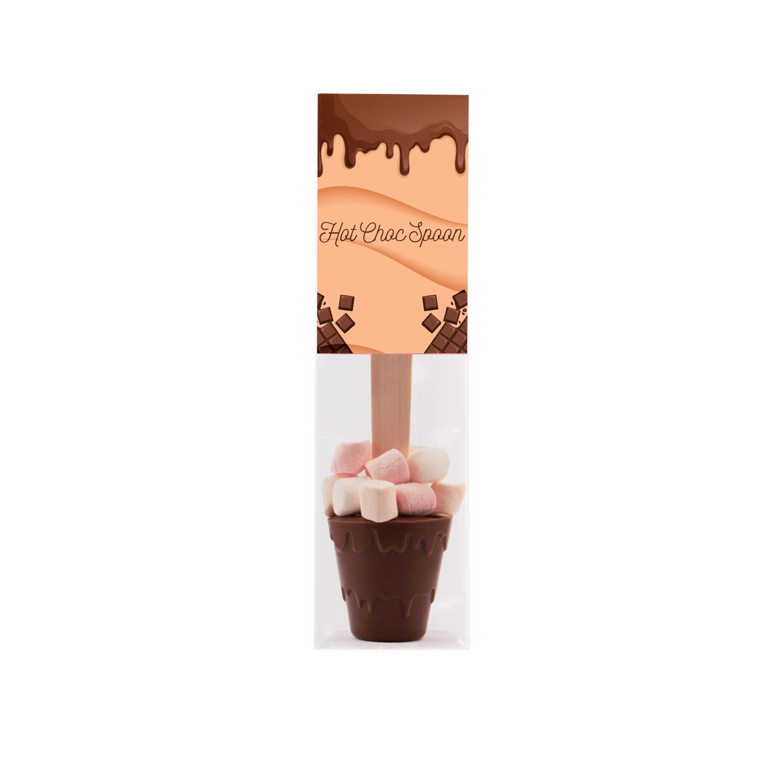 Info Card - Hot Chocolate Spoon With Marshmallows - Image 1