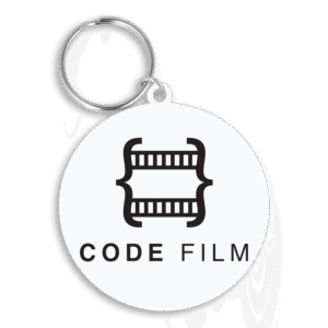 Recycled 55mm Circle Keyring