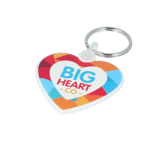 Recycled Heart Shape Keyring