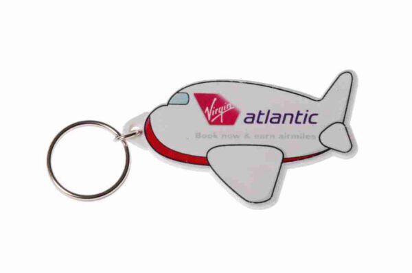 Recycled Plane Shape Keyring