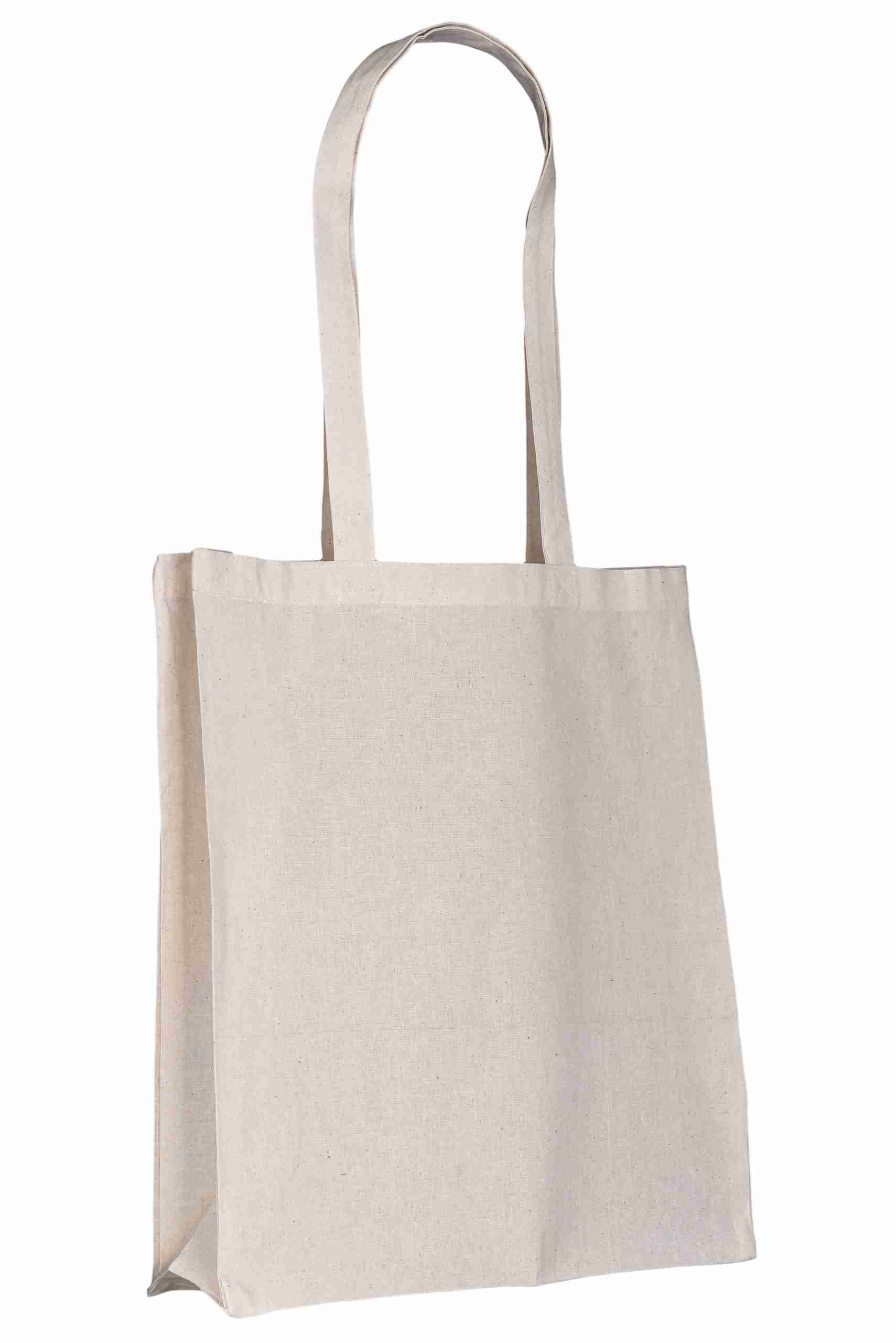 Natural Cotton Tote Shoppers Full Gusset - Image 1