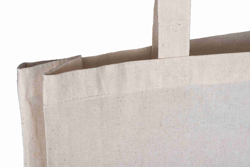 Natural Cotton Tote Shoppers Full Gusset