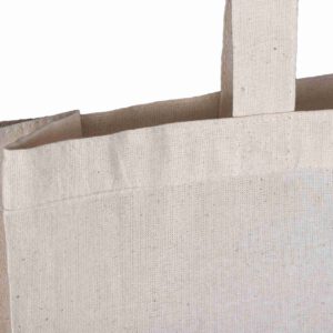 Natural Cotton Tote Shoppers Full Gusset - Image 3