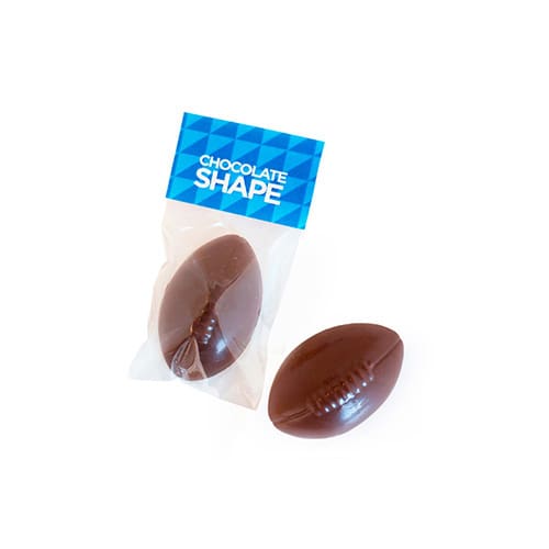 Rugby Ball Chocolate Shape
