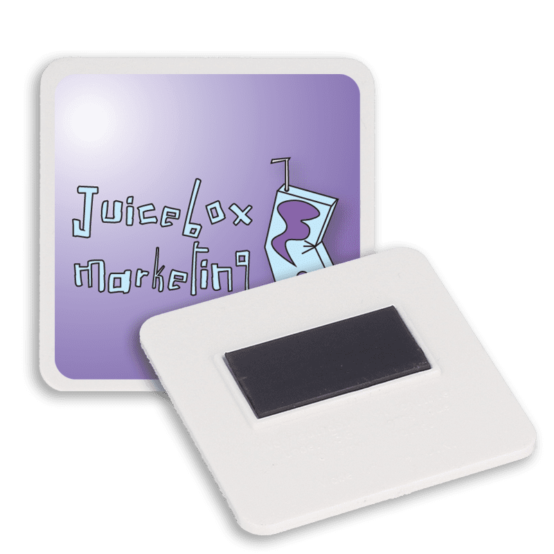 Recycled 45mm Square Magnet - Image 1