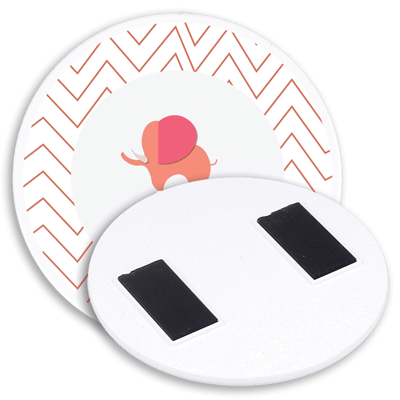 Recycled 55mm Circle Magnet - Image 1