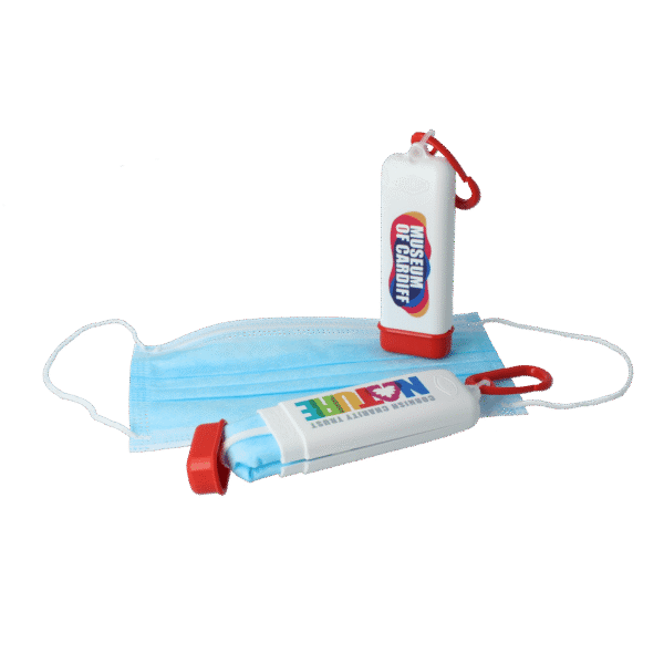 "Mask Mate" Antimicrobial Case