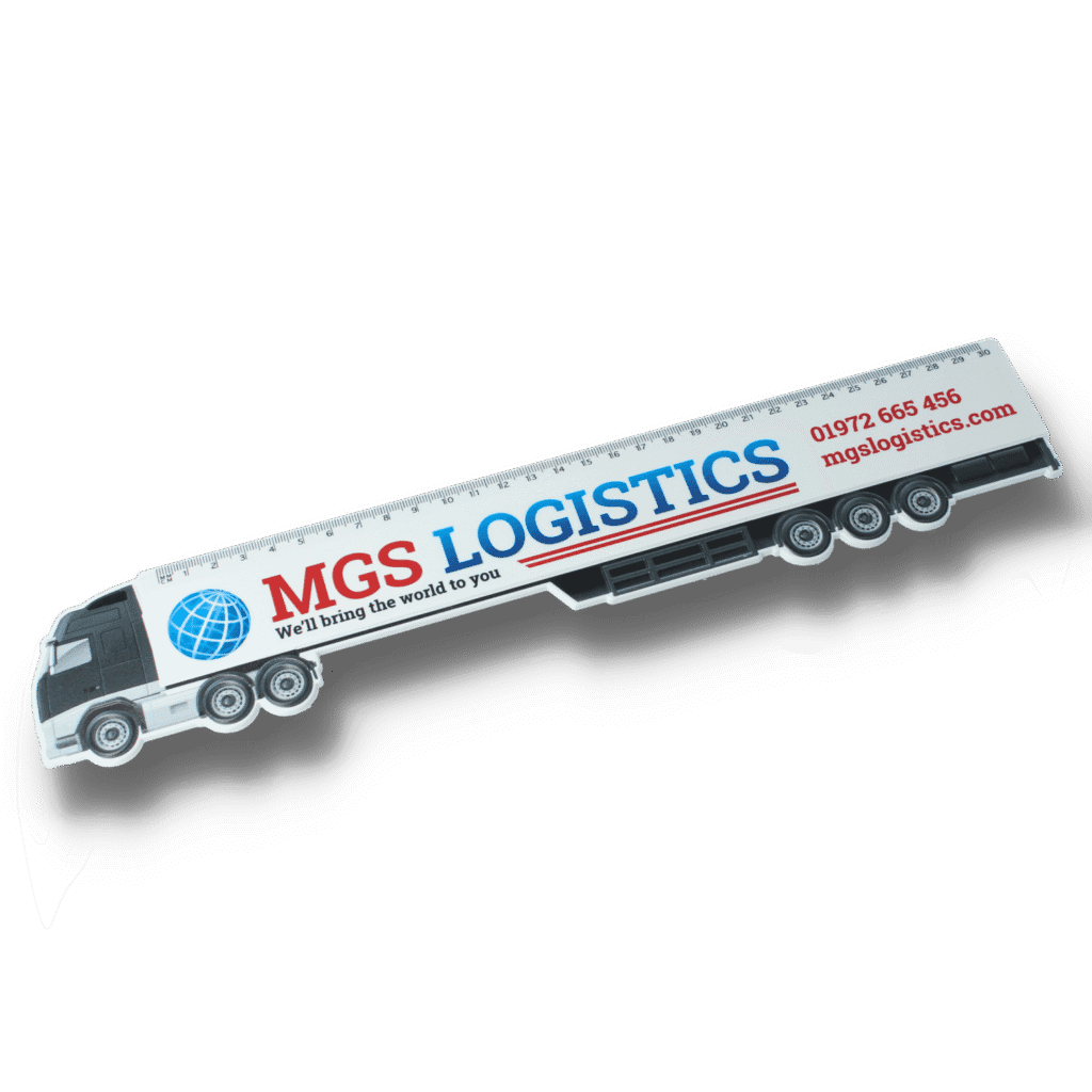Recycled Lorry Shaped Ruler