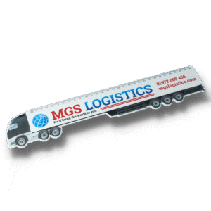 Recycled Lorry Shaped Ruler