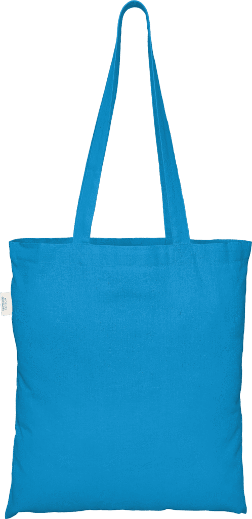 Recycled Coloured 5oz Cotton Tote Shopper