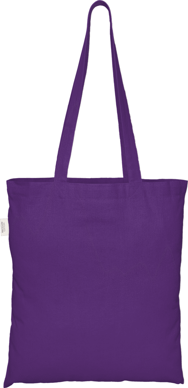 Recycled Coloured 5oz Cotton Tote Shopper