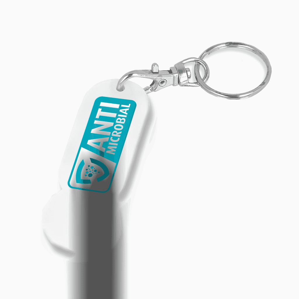 AntiMicrobial Trolley Stick Oblong Keyring