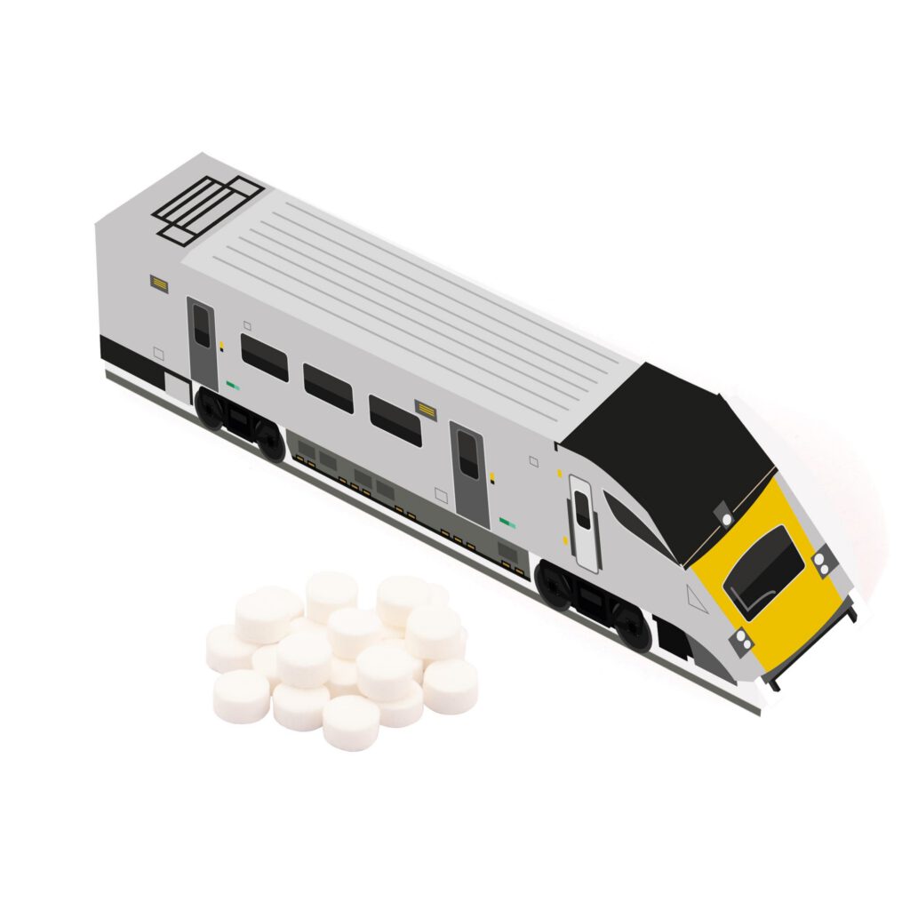 Eco Train Box - Midi Mints