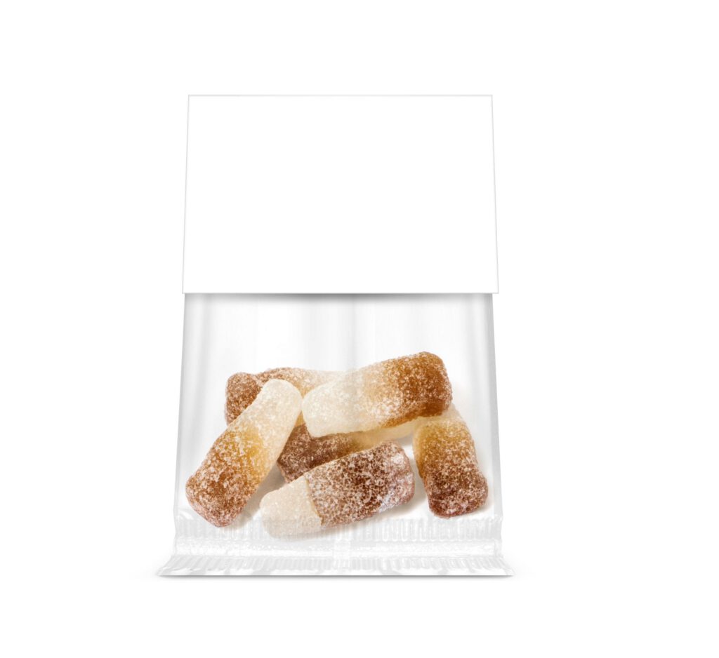 Eco Info Card - Fizzy Cola Bottles - 20g