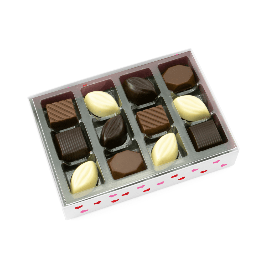 Valentines Luxury 12 Choc Box - Chocolate Truffles - Image 3