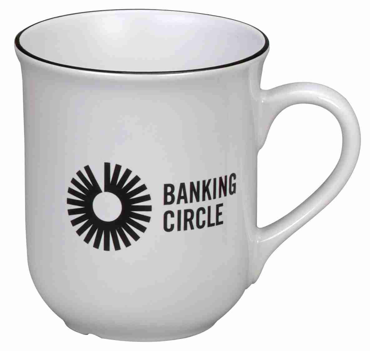 Bell - White - Earthenware Mugs - Image 1