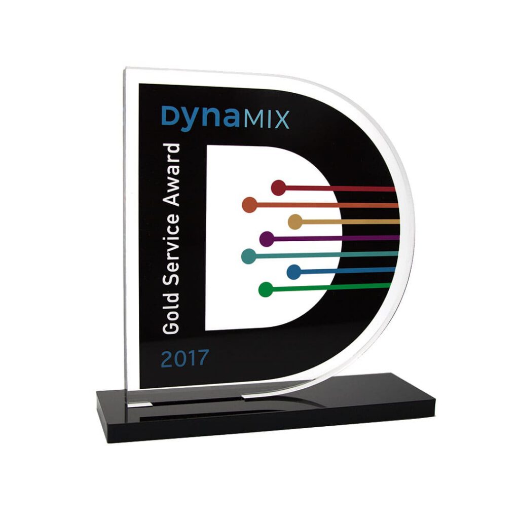 Bespoke Freestanding Acrylic Award