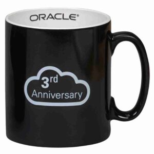 Cambridge - Black/White - Earthenware Mugs