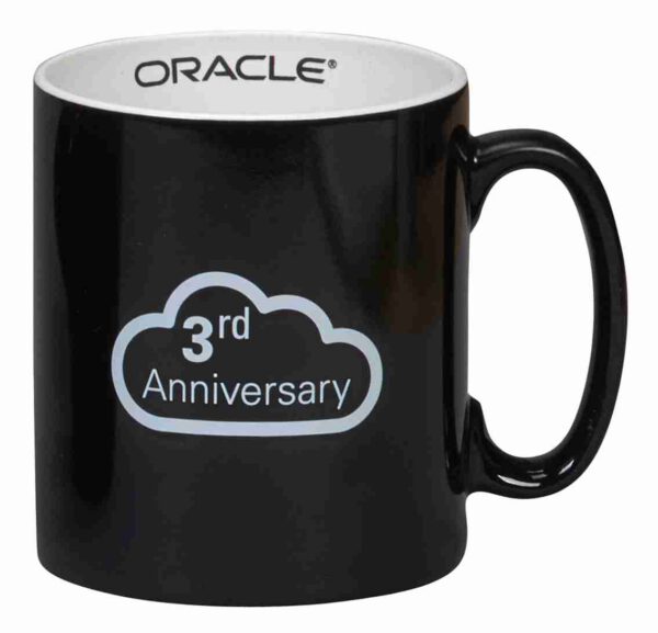 Cambridge - Black/White - Earthenware Mugs