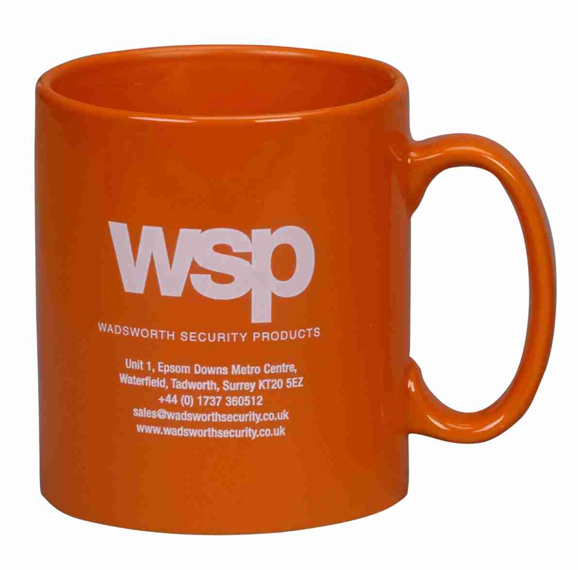 Cambridge - Orange - Earthenware Mugs - Image 1