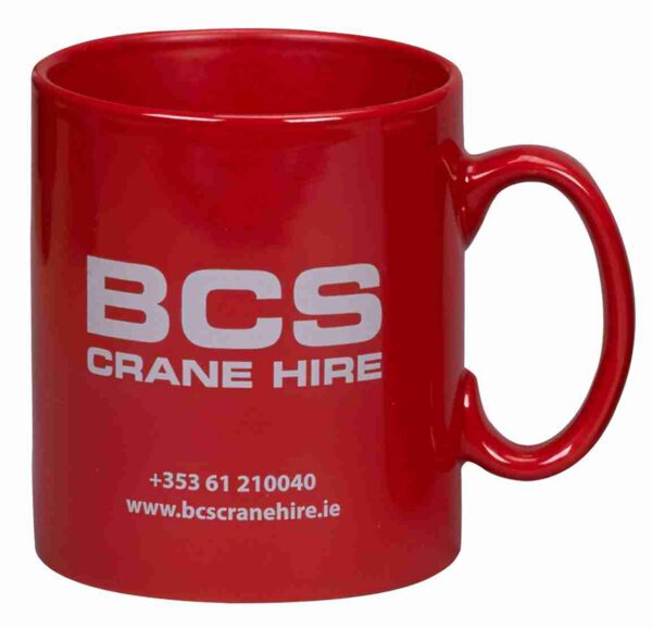 Cambridge - Solid Red - Earthenware Mugs