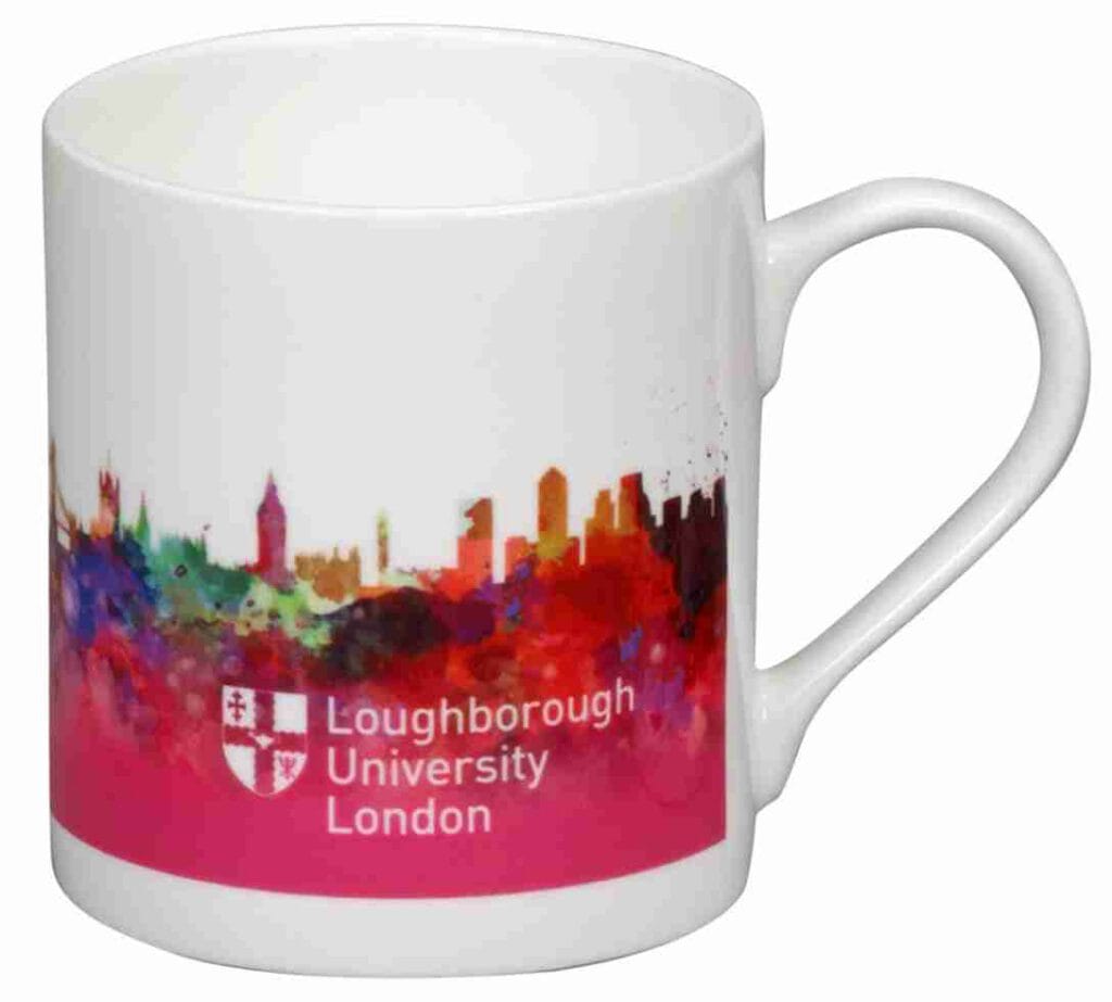 Dye-Sub Balmoral White Bone China Mugs