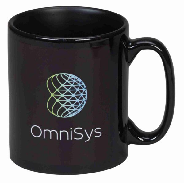 Dye-Sub Camb Black Earthenware Mugs