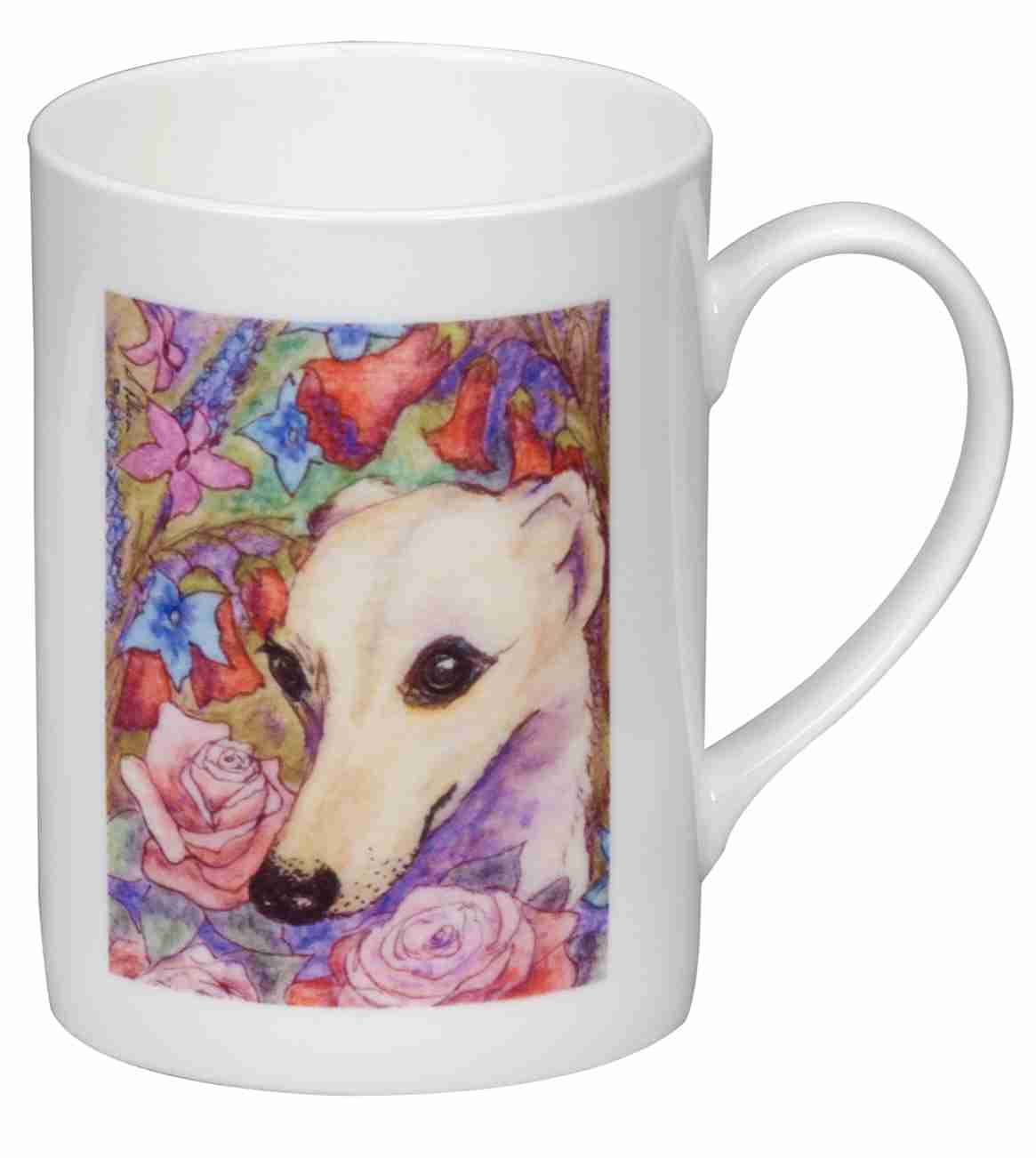Dye-Sub Can White Bone China Mugs - Image 1