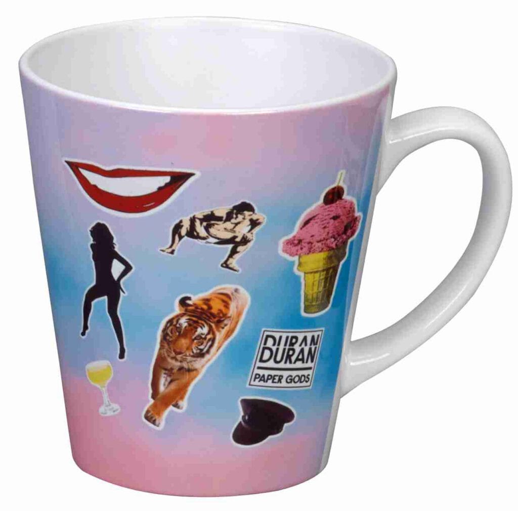 Dye-Sub Deco White Earthenware Mugs