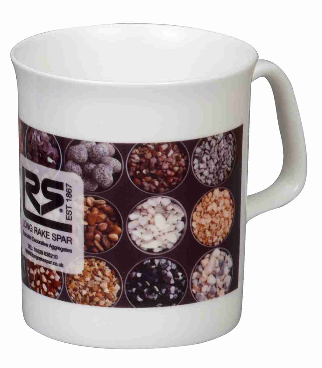 Dye-Sub Marlborough White Bone China Mugs - Image 1