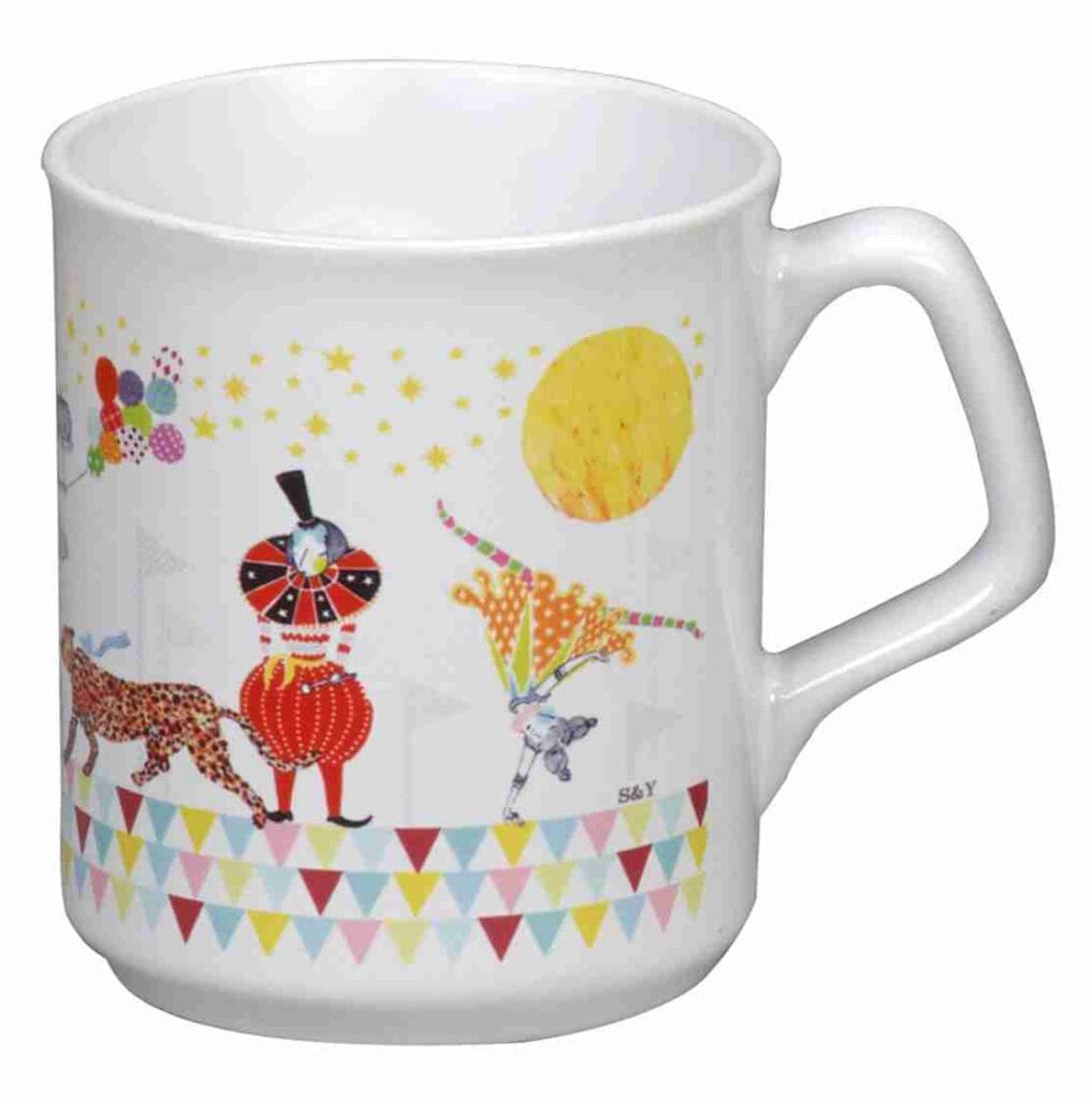 Dye-Sub Sparta White Earthenware Mugs