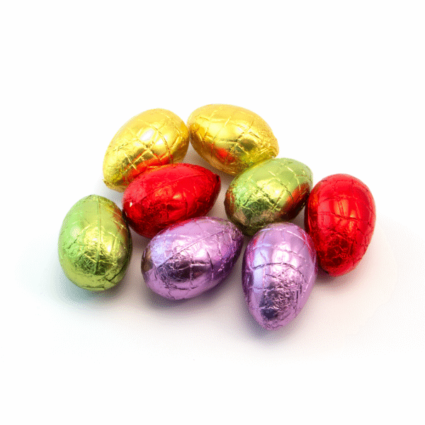 Easter Eco Carton - Hollow Chocolate Eggs - x8